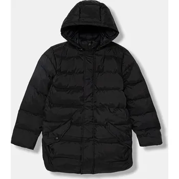 Chlapecká bunda Dětská péřová bunda United Colors of Benetton černá barva, 2WU0CN017 2WU0CN017.G.Reprop.9BYA 99X, vel. 150