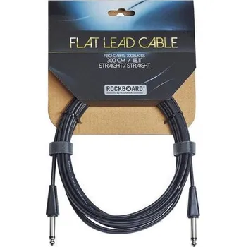 Příslušenství ke zvukové technice RockBoard Flat 3 m Rovný - Rovný Nástrojový kabel