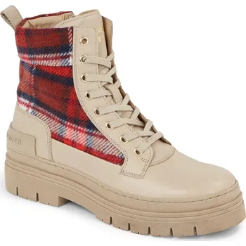 Dámská zimní obuv Tommy Hilfiger dámské béžové kotníkové boty 30001044-1986235
