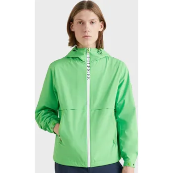 Pánská větrovka Tommy Hilfiger pánská zelená bunda 20010148-1926897