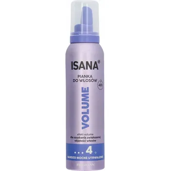 Stylingový přípravek ISANA PĚNOVÉ TUŽIDLO NA VLASY PRO SILNÉ ZPEVNĚNÍ, STUPEŇ ZPEVNĚNÍ 4, 150 ml