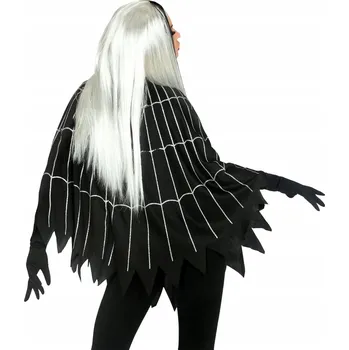 Karnevalový kostým KOSTÝM PAVOUK PONČO PŘEVLEK IDEÁLNÍ NA KARNEVALOVÝ BÁL HALLOWEEN