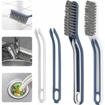 Kartáč na čištění spár Multifunkční sada kartáčů pro mytí koupelny 2v1