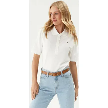 Dámské tričko Tommy Hilfiger dámské bílé polo 20018338-8720643742120