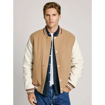 Pánský bomber Pepe Jeans pánský béžový bomber Tustin 20014109-2144801