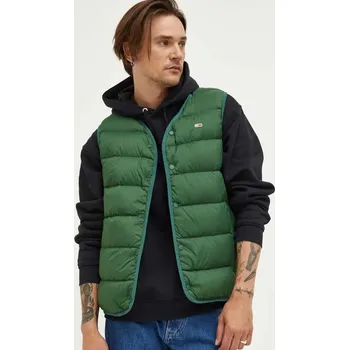 Pánská vesta Tommy Jeans pánská zelená vesta 20004916-1975260