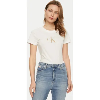 Dámské tričko Calvin Klein dámské bílé tričko 20009599-8720639904587