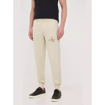 Calvin Klein pánské béžové tepláky 20008912-8720107620889