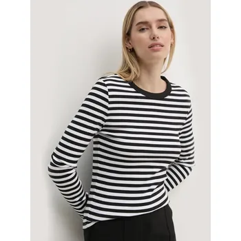 Dámské tričko Calvin Klein dámské pruhované tričko 20008374-2148427