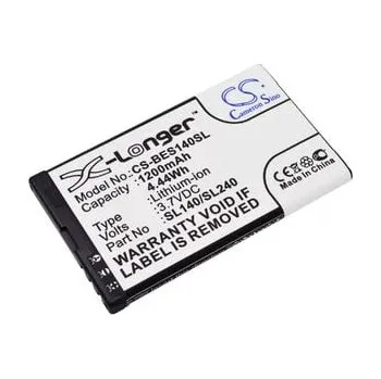 Baterie pro mobilní telefon Baterie pro Bea-Fon Sl360, 1200 mAh, Cameron Sino CS-BES140SL