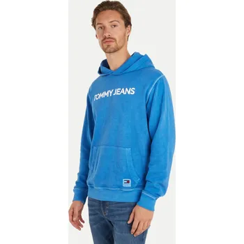 Pánská mikina Tommy Jeans pánská modrá mikina 20003312-8720636738178