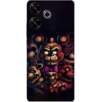 Pouzdro na mobilní telefon POUZDRO PRO XIAOMI REDMI 13 - FREDDY FNAF 5 NOČNÍ HRY FILM