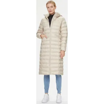 Dámský kabát Tommy Hilfiger dámský béžový kabát 20018754-8720645380344