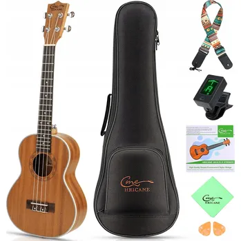 Ukulele SOPRÁNOVÉ UKULELE STARTOVACÍ SADA 21" S OBALEM, LADĚNÍM A NYLONOVÝMI STRUNAMI