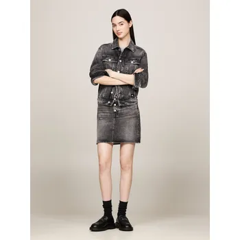 Tommy Jeans dámská černo-šedá bunda Mom 20006958-2138800