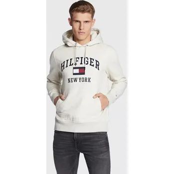 Pánská mikina Tommy Hilfiger pánská béžová mikina 20010066-8720641508018