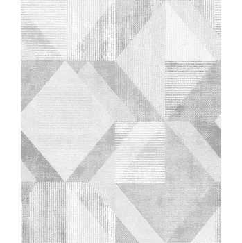 Tapeta Tapeta Geometrická béžovo-šedá vinylová na vliesu