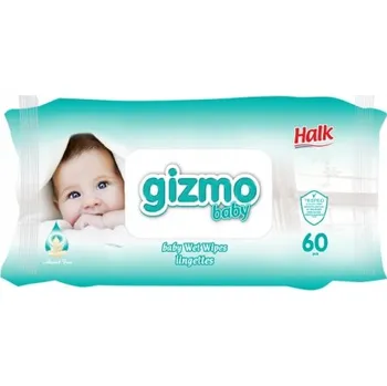 Dětský vlhčený ubrousek Vlhčené ubrousky Gizmo Baby 1 x 60 ks