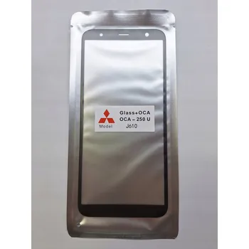 Sklo displeje Sklo LCD, lepidlo OCA SAMSUNG J6 J610 GLASS + OCA