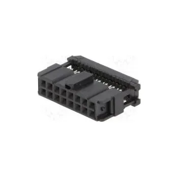 Elektrický konektor Zástrčka IDC zásuvka PIN 16 IDC na plochý kabel 1,27mm