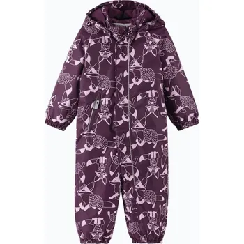 dívčí zimní kombinéza Dětský zimní kombinéza Reima Puhuri Deep Purple 86