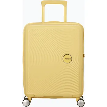 Cestovní kufr American Tourister Soundbox 41 l pastel yellow