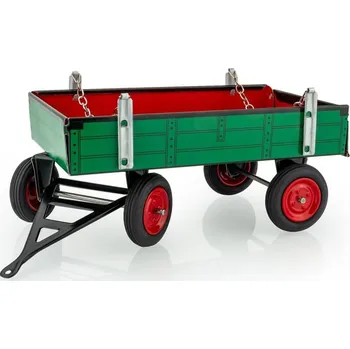 Model zelenočerveného valníku k traktůrkům (570)