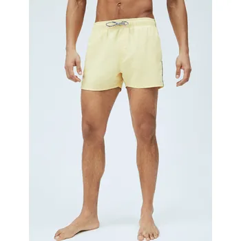 Pánské plavky Pepe Jeans pánské žluté plavky Brian 20015227-8445108625335
