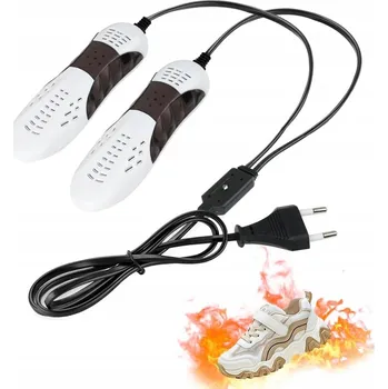 Vysoušeč bot PŘENOSNÝ SUŠÁK BOT / VYSOUŠEČ BOT NA LYŽÁKY, PONOŽKY A SPORTOVNÍ OBUV - BÍLÝ