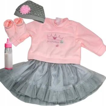 Doplněk pro panenku Sada oblečení pro panenku Adar 484948, 45 cm, růžová