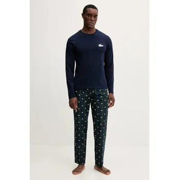 Pánské pyžamo Pyžamo Lacoste 4H5021 námořnická modř 59X, vel. L