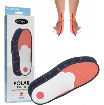 Vložka do bot Vložky do zimních ortopedických bot polar profil Corbby VEL. 39/40