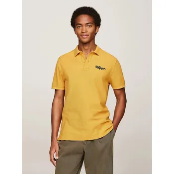 Tommy Hilfiger pánské hořčicové polo triko 20012241-2103501