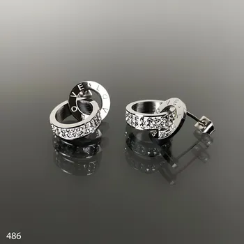 Náušnice Ocelové náušnice č. 486