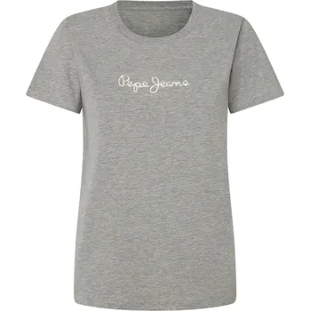 Dámské tričko Pepe Jeans dámské šedé tričko 20013966-8445866851434