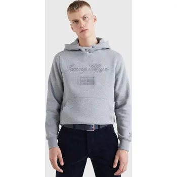 Pánská mikina Tommy Hilfiger pánská šedá mikina 20009801-8720641535397