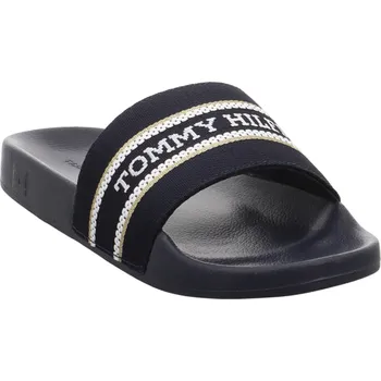 Dámské pantofle Tommy Hilfiger dámské tmavě modré pantofle 30001084-2055770