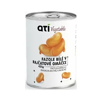 Luštěnina Fazole bílé v rajčatové omáčce 425 g