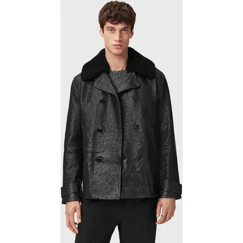 Moto bunda Kožená bunda AllSaints M031LD černá 99X, vel. L