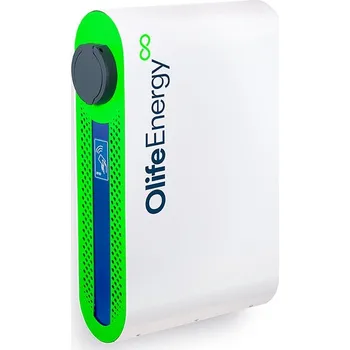 Nabíjecí stanice pro elektromobil OLIFE ENERGY Stanice DoubleBox AC 2x22kW-BASE nabíjecí