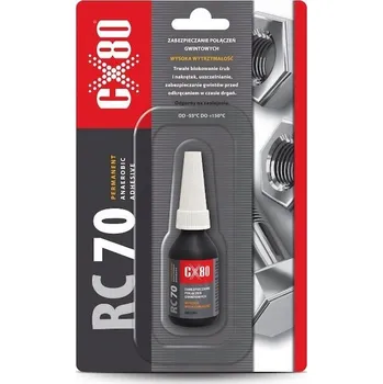 Průmyslové lepidlo Lepidlo na závity vysokopevnostní CX80 RC70 Threadlocker High Strength 10 ml