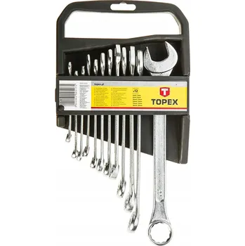 Klíč Očkoploché klíče 6-22 mm sada 12 ks TOPEX