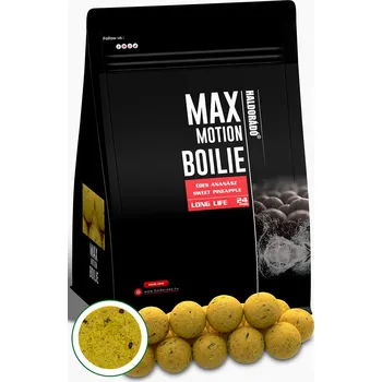 Nástraha Haldorádó Boilies Max Motion Long Life Sladký Ananas Hmotnost: 800g, Průměr: 24mm