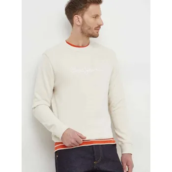Pánská mikina Pepe Jeans pánská smetanová mikina Joe 20015690-2033389