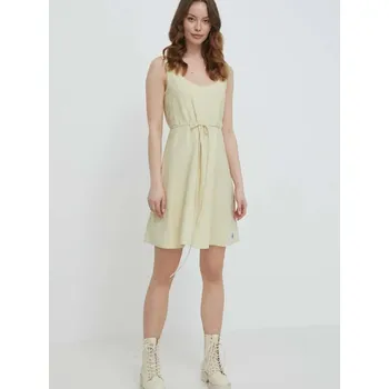 Dámské šaty Calvin Klein dámské béžové šaty 20008302-8720109334432