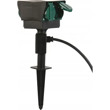 Elektrická zásuvka Zásuvka Unitec černá