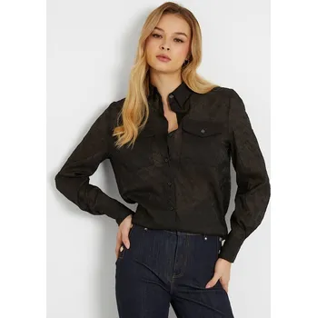 Dámská košile Guess dámská černá košile 20015804-7624926471909