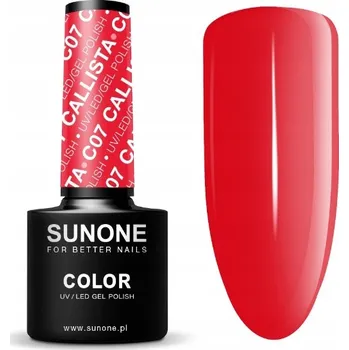Přípravek na nehty SUNONE UV/LED Gel Lak na nehty Barva C07 Callista hybridní lak 5ml