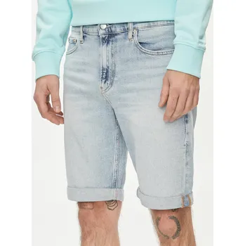 Pánské kraťasy Calvin Klein pánské světle modré džínové šortky 20008522-8720109458961