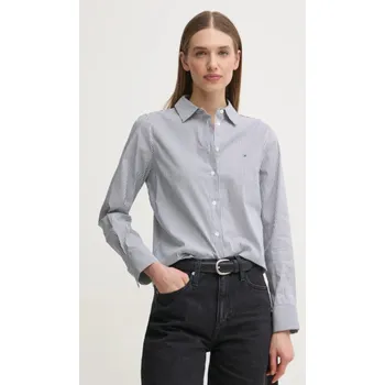 Dámská košile Tommy Hilfiger dámská pruhovaná košile 20021005-8721106170023